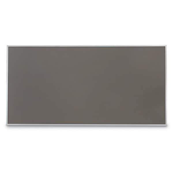 Corkboard, Fabric, Blk/Cld, 2 Door, 48x36"